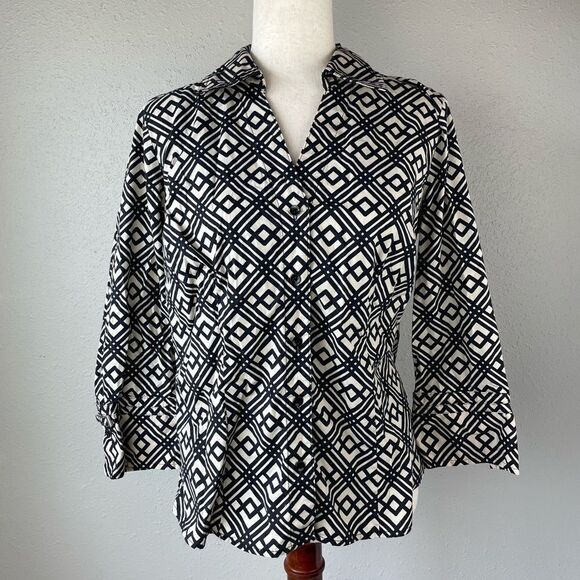 Alfani Button Down Dress Shirt Size 12 EUC - Picture 1 of 6
